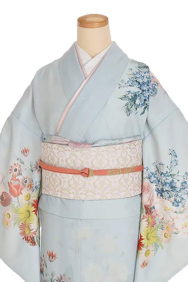 おしゃれでモダンな洋花訪問着